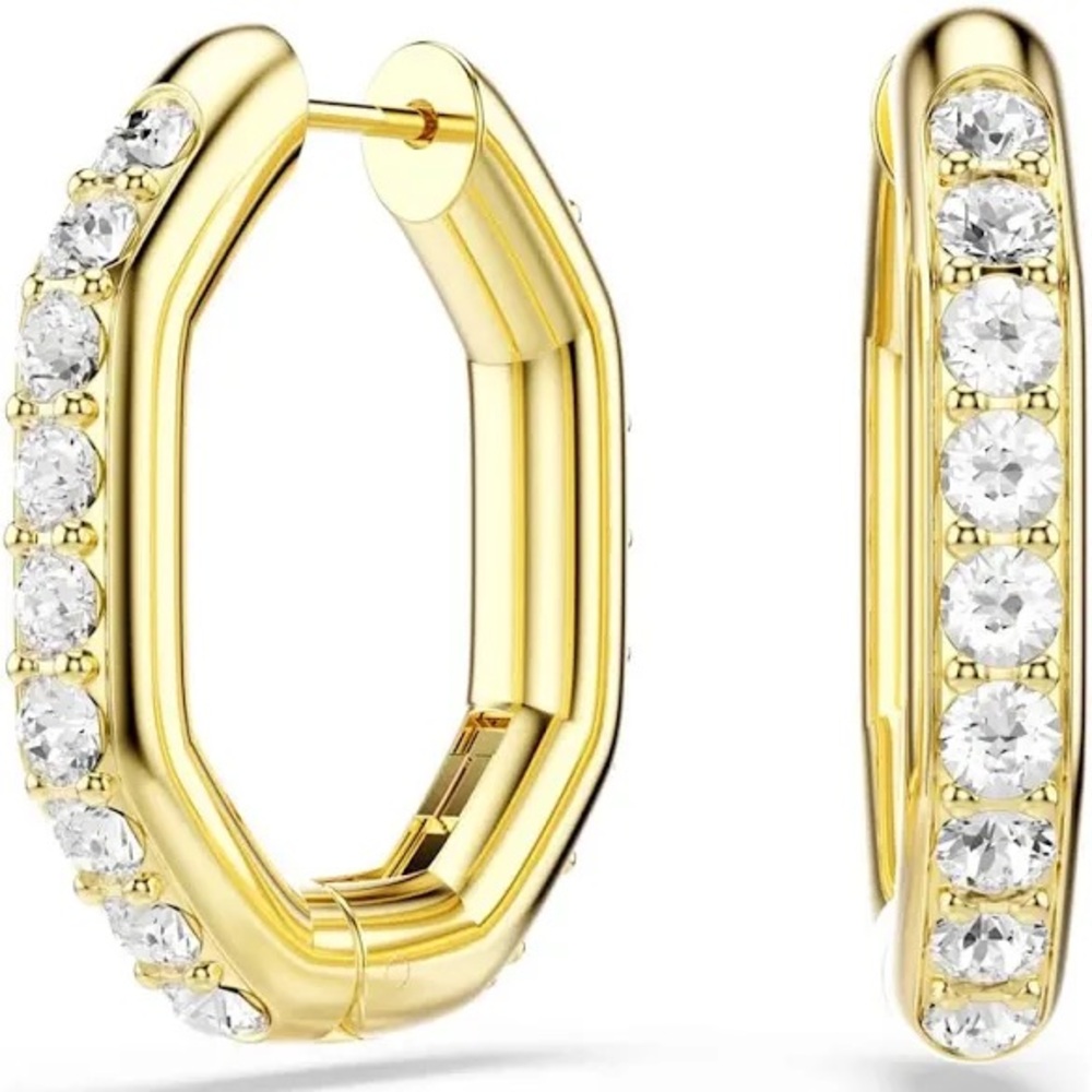 Swarovski Dextera hoop earrings